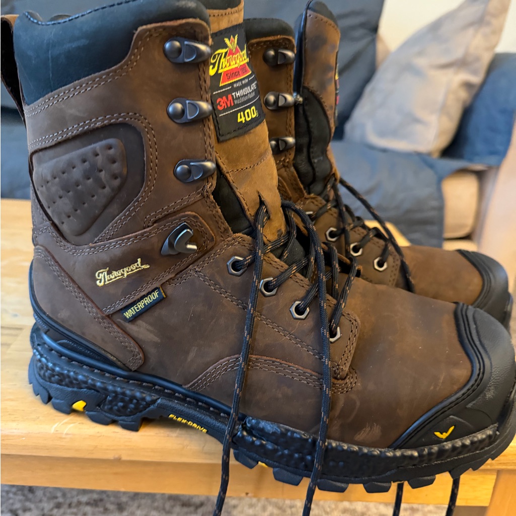 Thorogood Insulated Waterproof Steel Toe Work Boots
